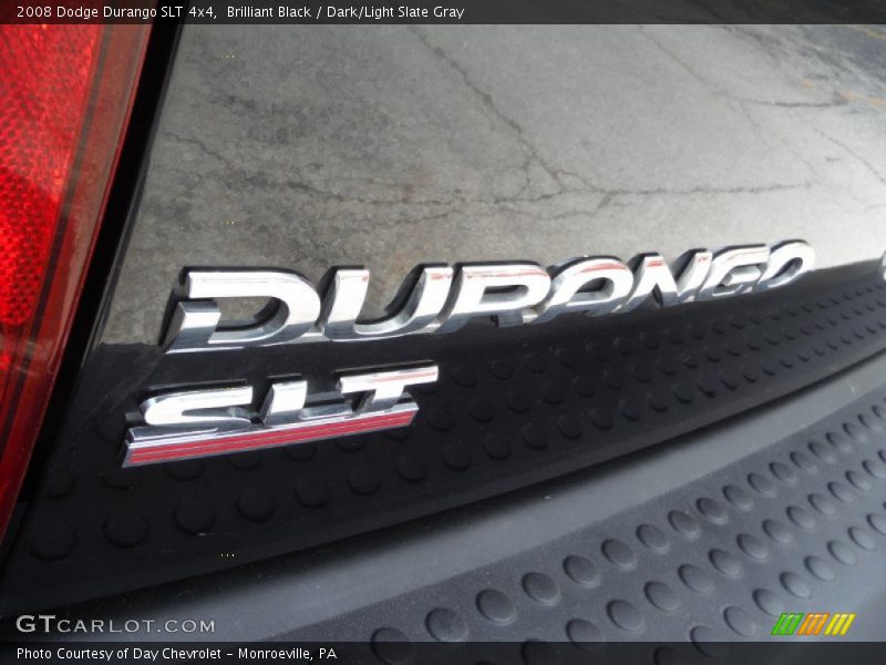 Brilliant Black / Dark/Light Slate Gray 2008 Dodge Durango SLT 4x4