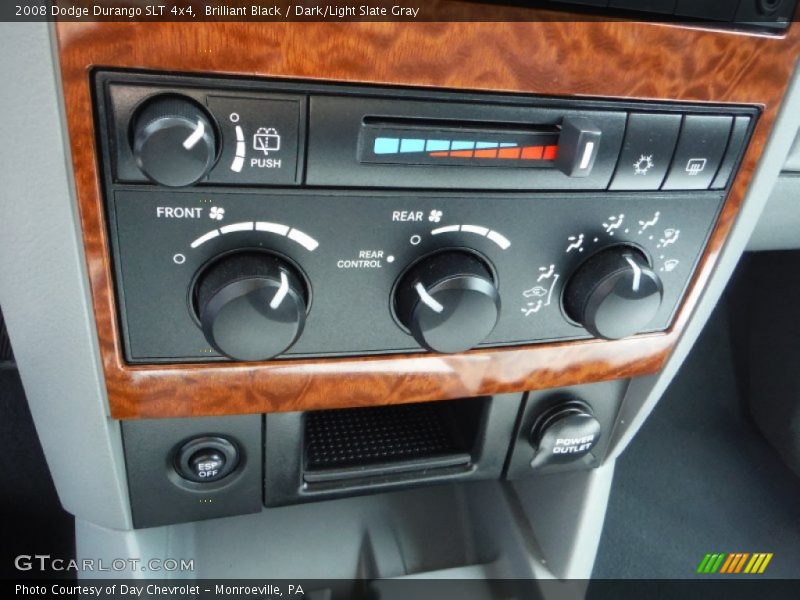 Brilliant Black / Dark/Light Slate Gray 2008 Dodge Durango SLT 4x4