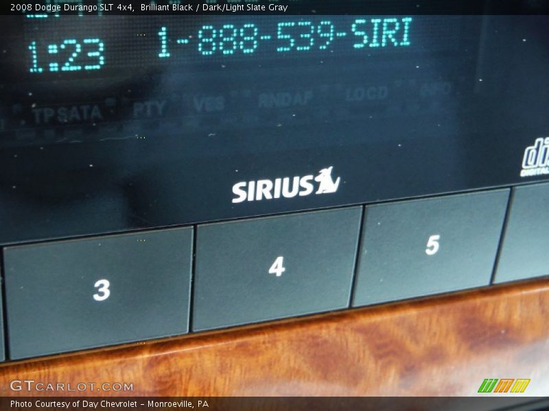 Brilliant Black / Dark/Light Slate Gray 2008 Dodge Durango SLT 4x4