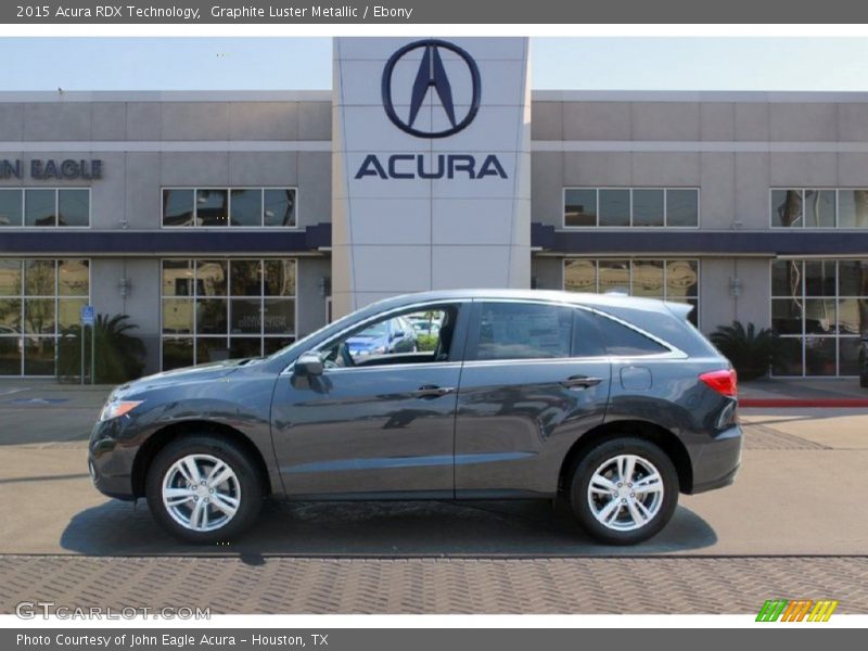 Graphite Luster Metallic / Ebony 2015 Acura RDX Technology