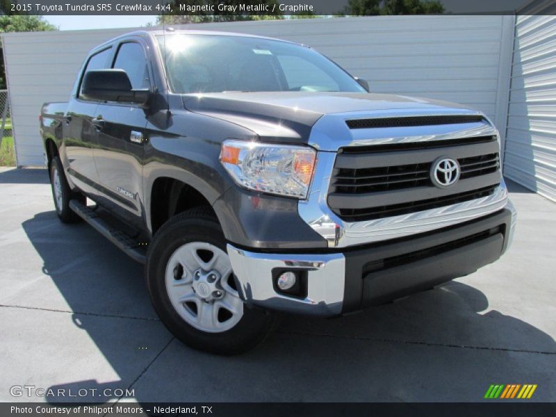 Magnetic Gray Metallic / Graphite 2015 Toyota Tundra SR5 CrewMax 4x4