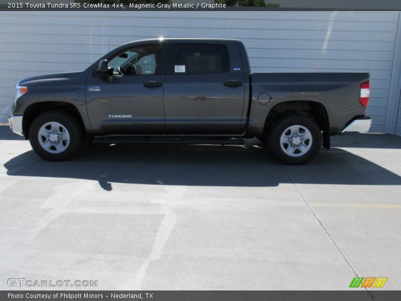 Magnetic Gray Metallic / Graphite 2015 Toyota Tundra SR5 CrewMax 4x4