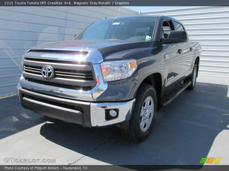 Magnetic Gray Metallic / Graphite 2015 Toyota Tundra SR5 CrewMax 4x4