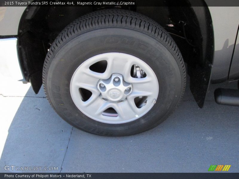 Magnetic Gray Metallic / Graphite 2015 Toyota Tundra SR5 CrewMax 4x4