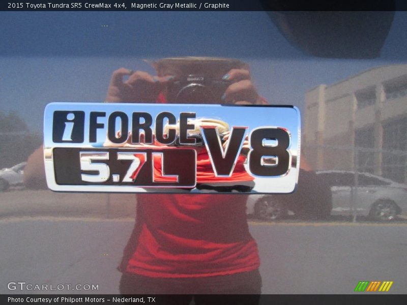 Magnetic Gray Metallic / Graphite 2015 Toyota Tundra SR5 CrewMax 4x4