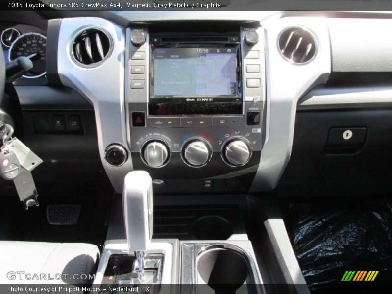 Magnetic Gray Metallic / Graphite 2015 Toyota Tundra SR5 CrewMax 4x4
