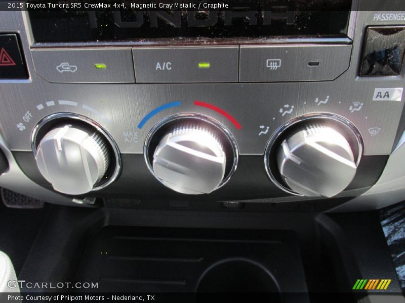 Magnetic Gray Metallic / Graphite 2015 Toyota Tundra SR5 CrewMax 4x4