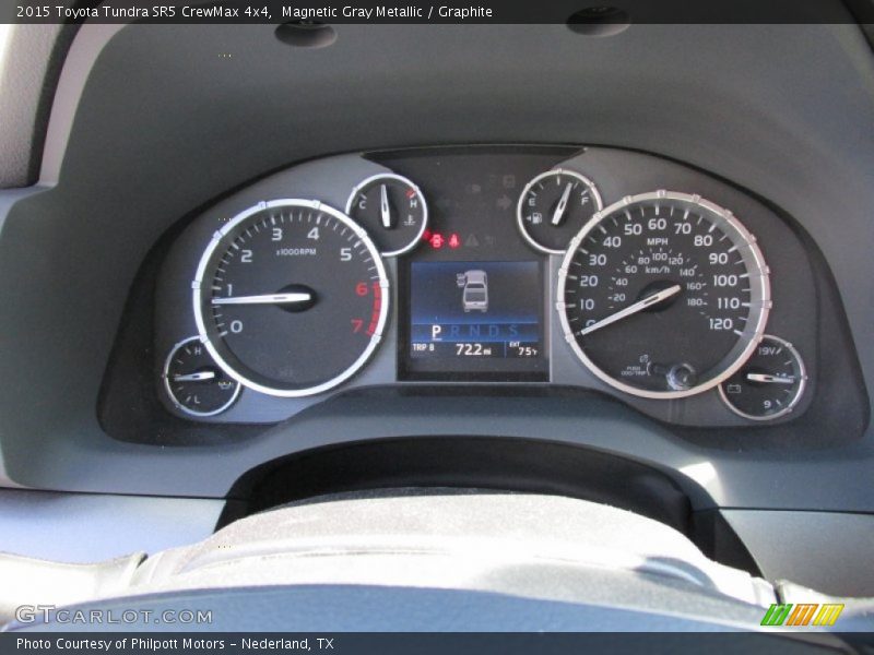 Magnetic Gray Metallic / Graphite 2015 Toyota Tundra SR5 CrewMax 4x4