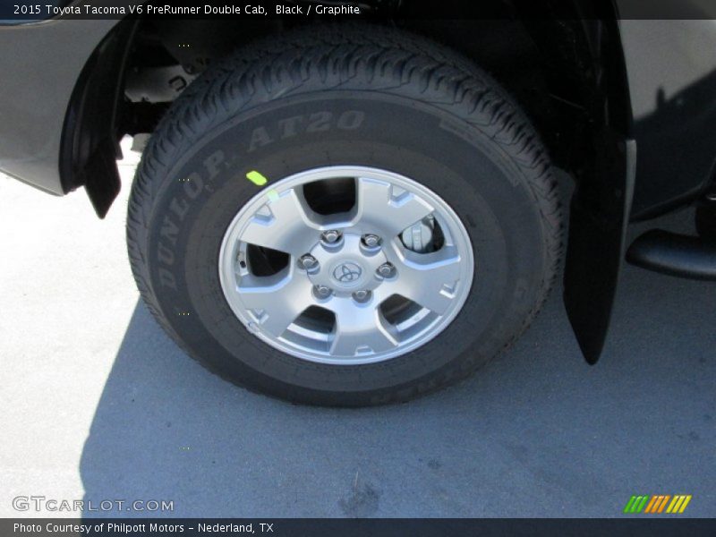 Black / Graphite 2015 Toyota Tacoma V6 PreRunner Double Cab