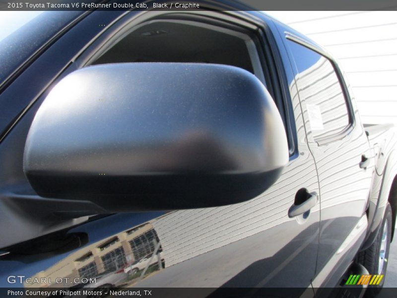 Black / Graphite 2015 Toyota Tacoma V6 PreRunner Double Cab
