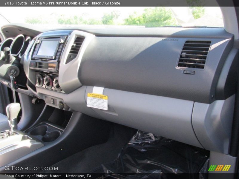 Black / Graphite 2015 Toyota Tacoma V6 PreRunner Double Cab