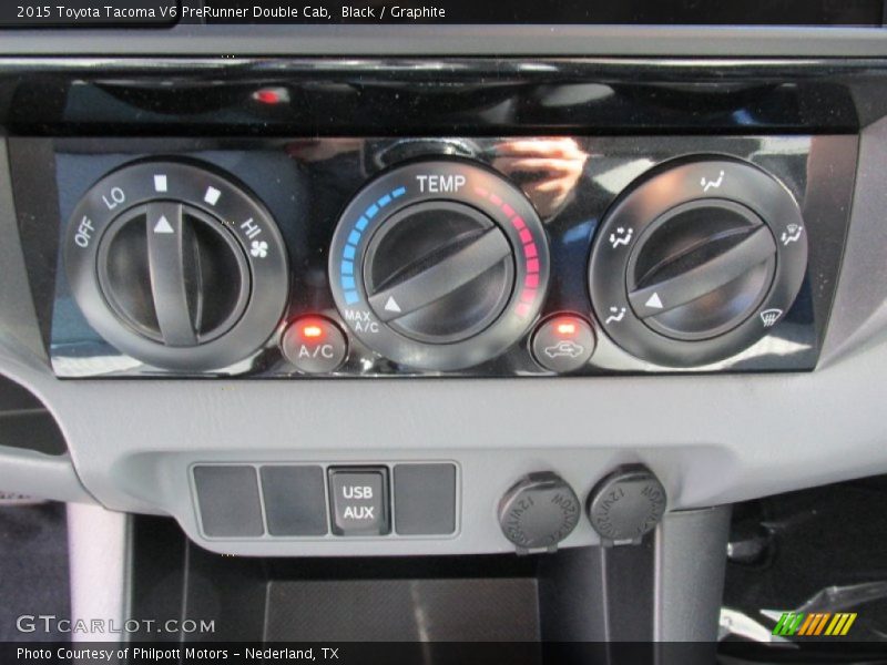 Black / Graphite 2015 Toyota Tacoma V6 PreRunner Double Cab