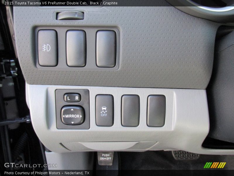 Black / Graphite 2015 Toyota Tacoma V6 PreRunner Double Cab
