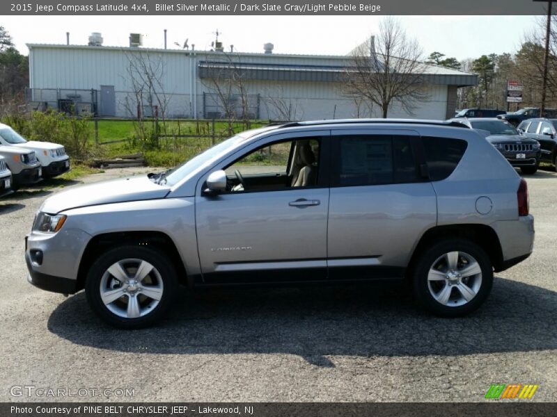  2015 Compass Latitude 4x4 Billet Silver Metallic