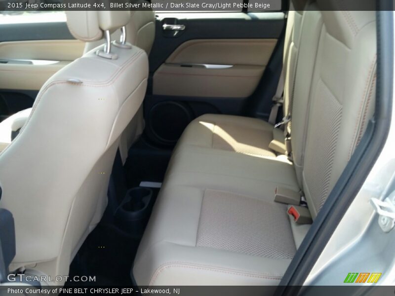 Billet Silver Metallic / Dark Slate Gray/Light Pebble Beige 2015 Jeep Compass Latitude 4x4