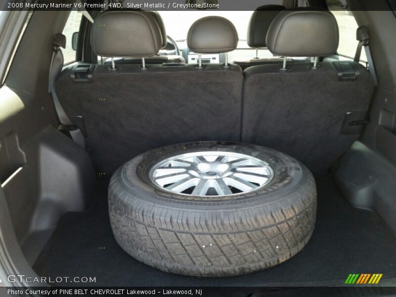Silver Metallic / Greystone/Stone 2008 Mercury Mariner V6 Premier 4WD