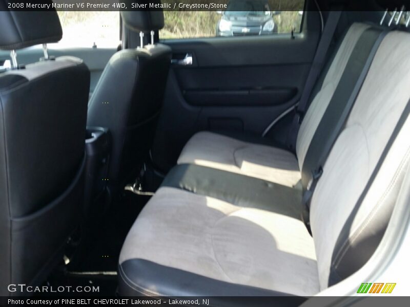 Silver Metallic / Greystone/Stone 2008 Mercury Mariner V6 Premier 4WD