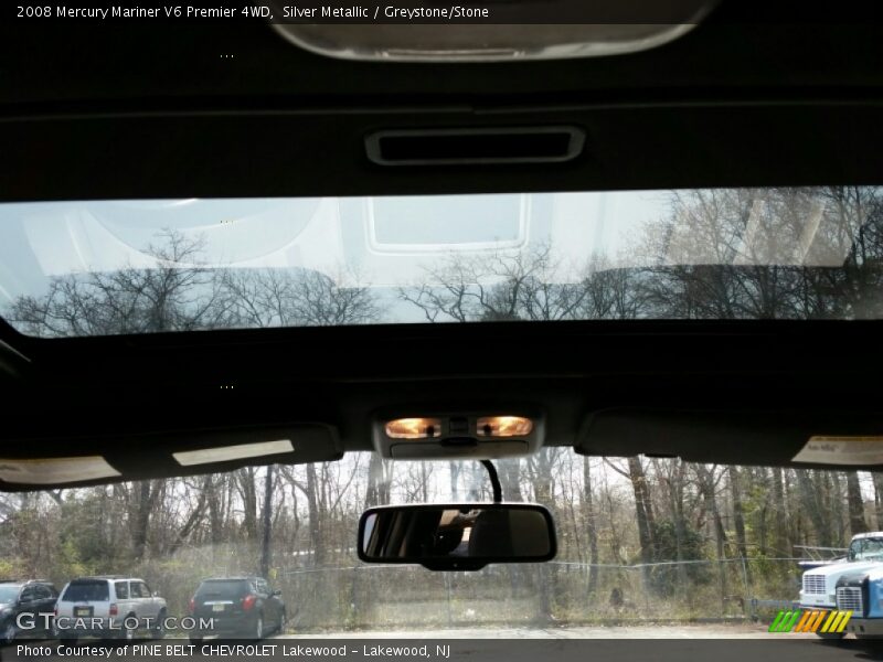 Silver Metallic / Greystone/Stone 2008 Mercury Mariner V6 Premier 4WD
