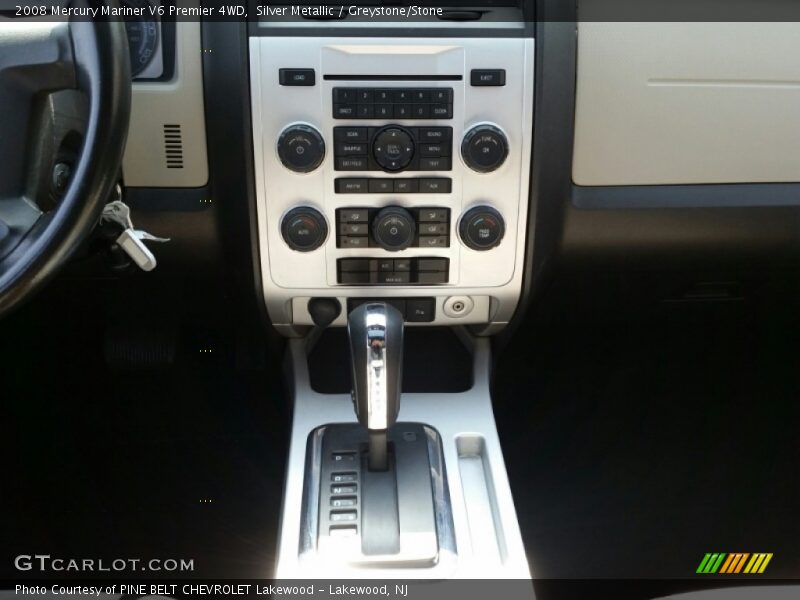 Silver Metallic / Greystone/Stone 2008 Mercury Mariner V6 Premier 4WD