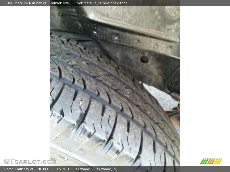 Silver Metallic / Greystone/Stone 2008 Mercury Mariner V6 Premier 4WD