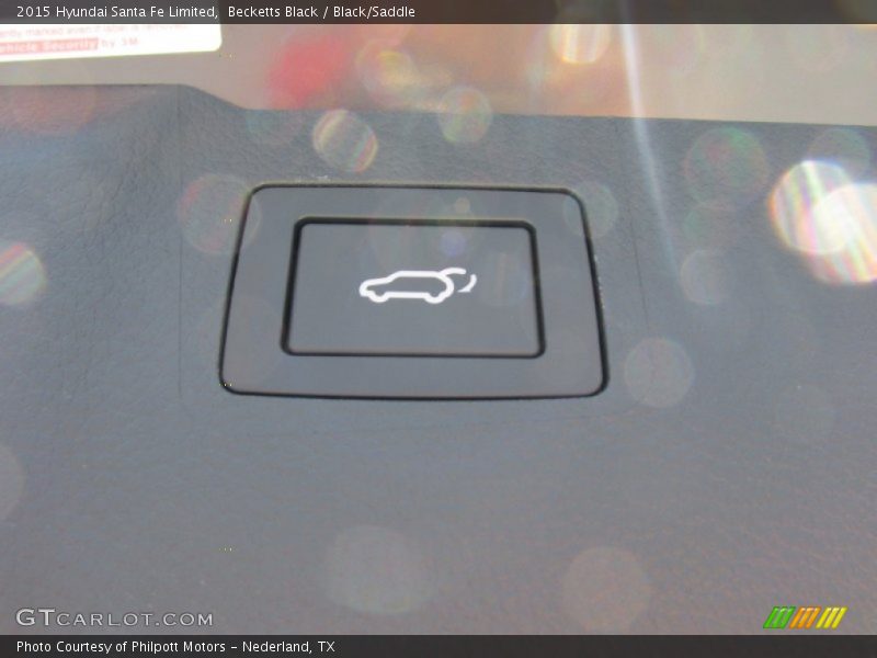 Becketts Black / Black/Saddle 2015 Hyundai Santa Fe Limited