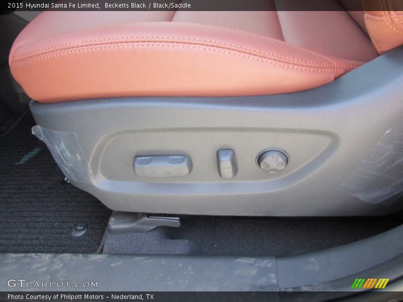 Becketts Black / Black/Saddle 2015 Hyundai Santa Fe Limited