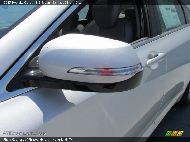 Santiago Silver / Gray 2015 Hyundai Genesis 3.8 Sedan
