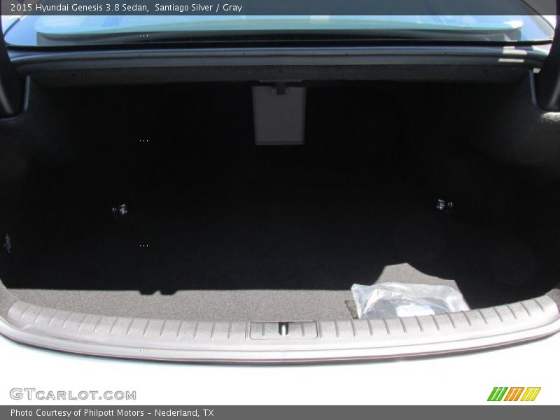 Santiago Silver / Gray 2015 Hyundai Genesis 3.8 Sedan