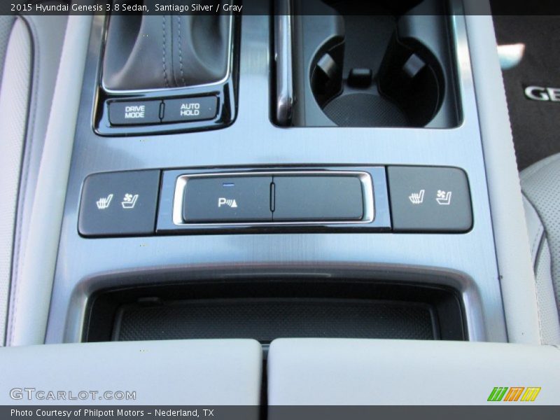 Santiago Silver / Gray 2015 Hyundai Genesis 3.8 Sedan