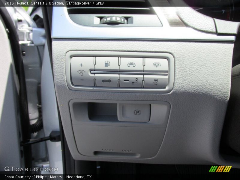 Santiago Silver / Gray 2015 Hyundai Genesis 3.8 Sedan