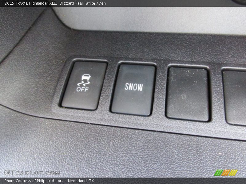 Blizzard Pearl White / Ash 2015 Toyota Highlander XLE