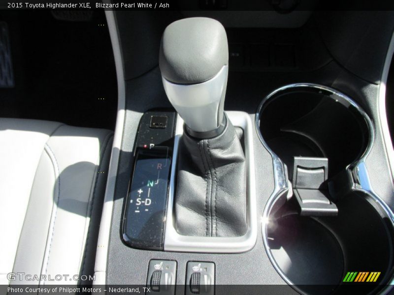 Blizzard Pearl White / Ash 2015 Toyota Highlander XLE