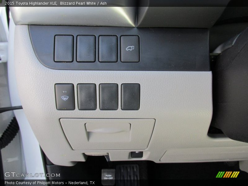 Blizzard Pearl White / Ash 2015 Toyota Highlander XLE