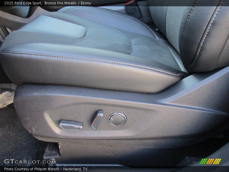 Front Seat of 2015 Edge Sport