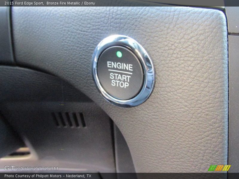 Bronze Fire Metallic / Ebony 2015 Ford Edge Sport