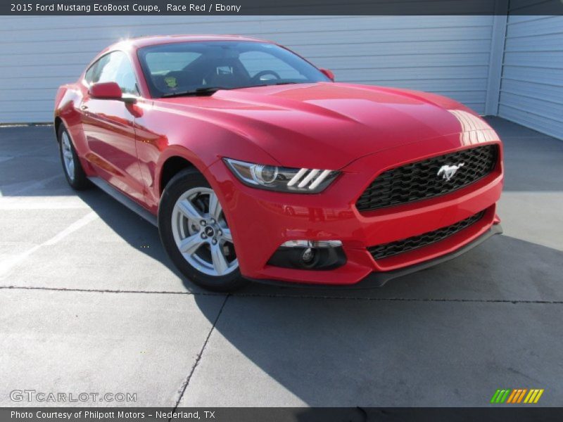 Race Red / Ebony 2015 Ford Mustang EcoBoost Coupe