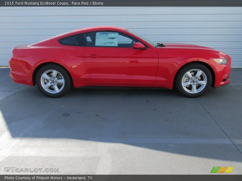 Race Red / Ebony 2015 Ford Mustang EcoBoost Coupe