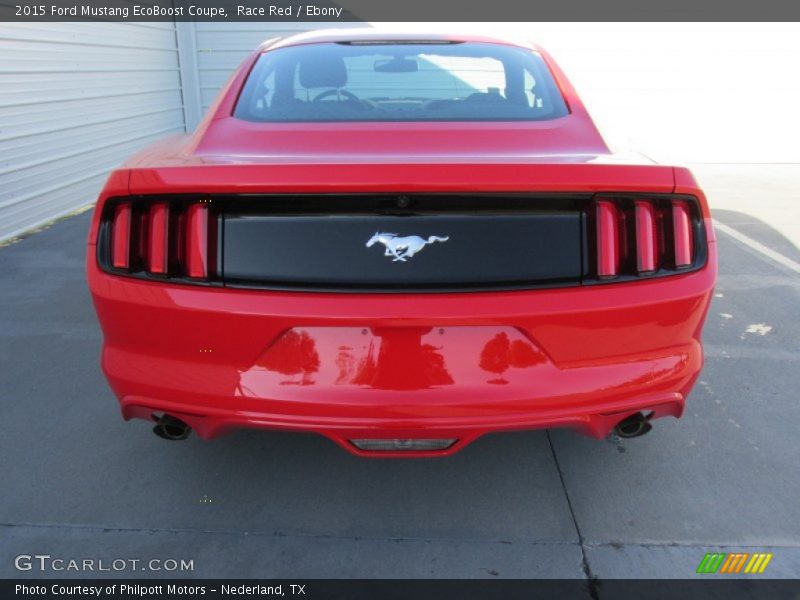 Race Red / Ebony 2015 Ford Mustang EcoBoost Coupe