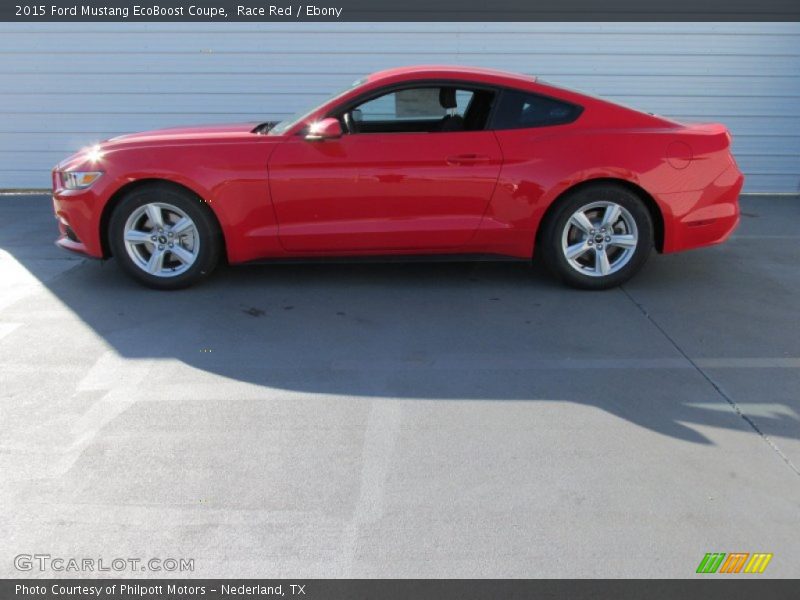 Race Red / Ebony 2015 Ford Mustang EcoBoost Coupe