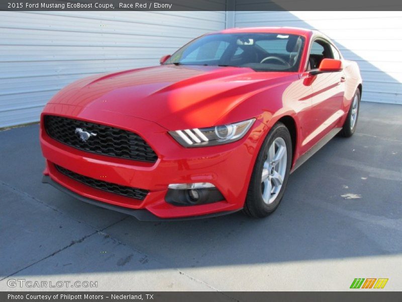 Race Red / Ebony 2015 Ford Mustang EcoBoost Coupe
