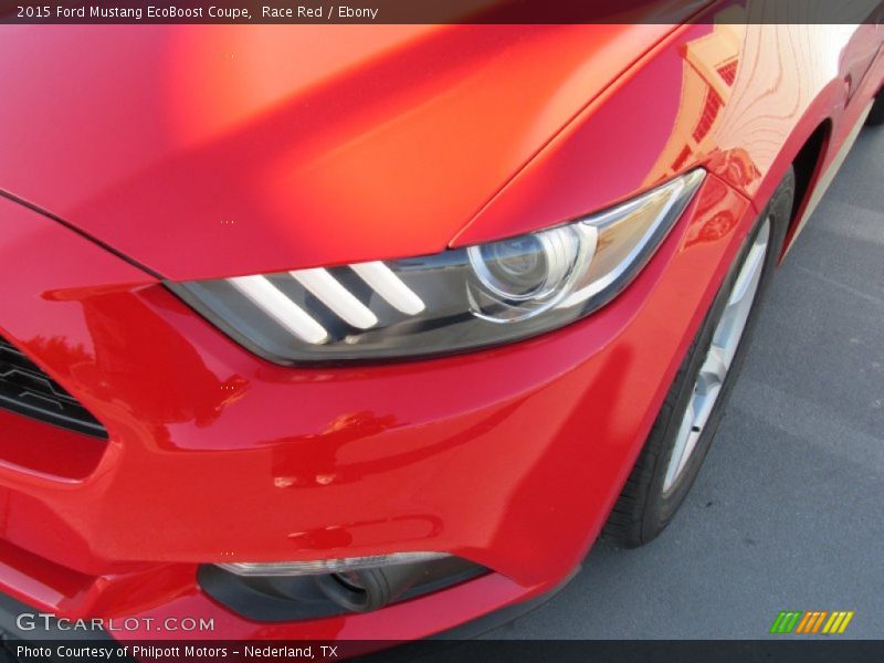 Race Red / Ebony 2015 Ford Mustang EcoBoost Coupe
