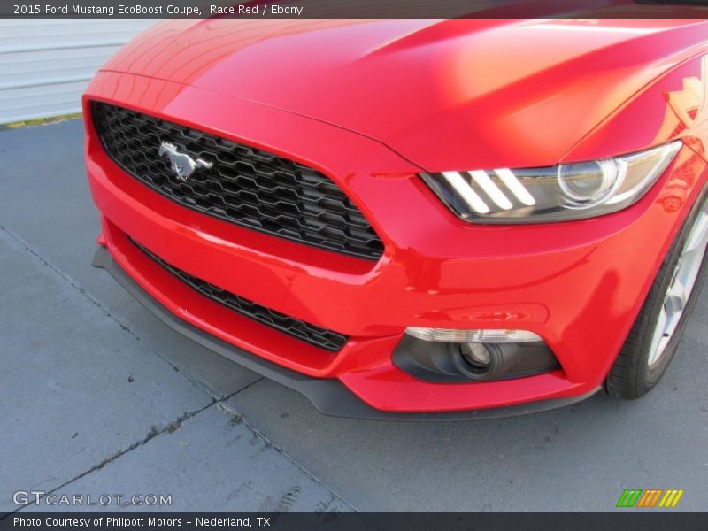 Race Red / Ebony 2015 Ford Mustang EcoBoost Coupe