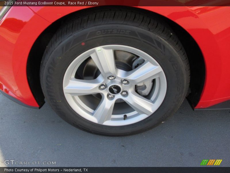 Race Red / Ebony 2015 Ford Mustang EcoBoost Coupe