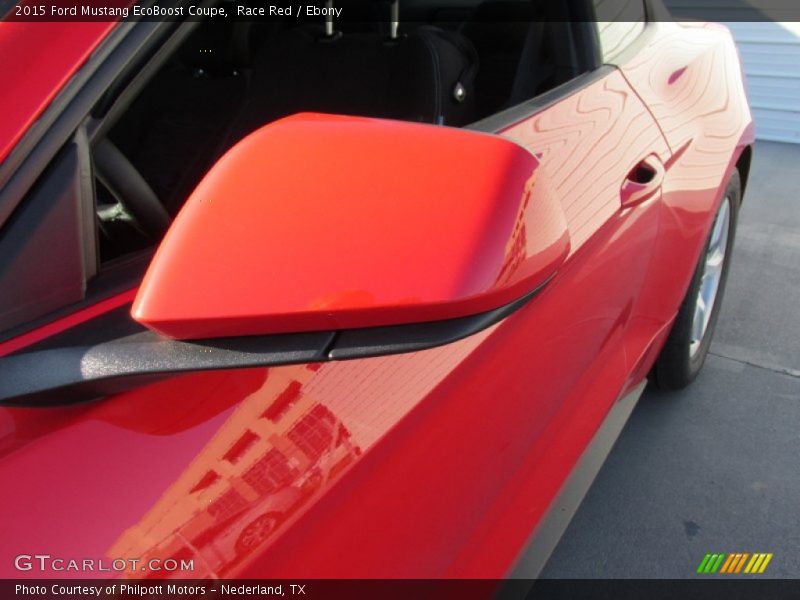 Race Red / Ebony 2015 Ford Mustang EcoBoost Coupe