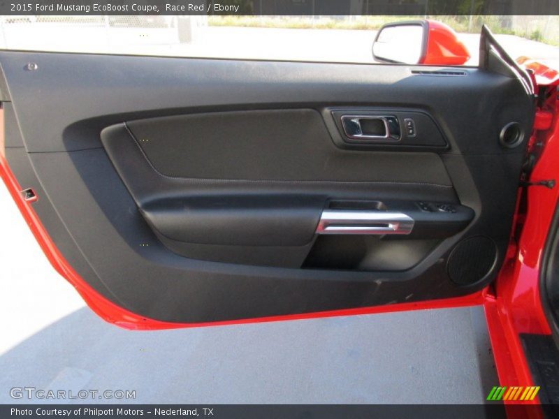 Race Red / Ebony 2015 Ford Mustang EcoBoost Coupe