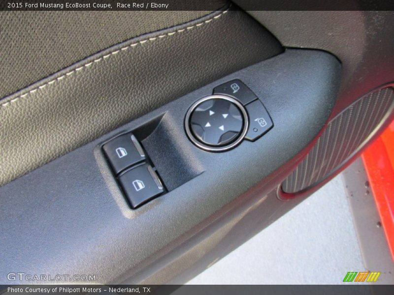 Race Red / Ebony 2015 Ford Mustang EcoBoost Coupe