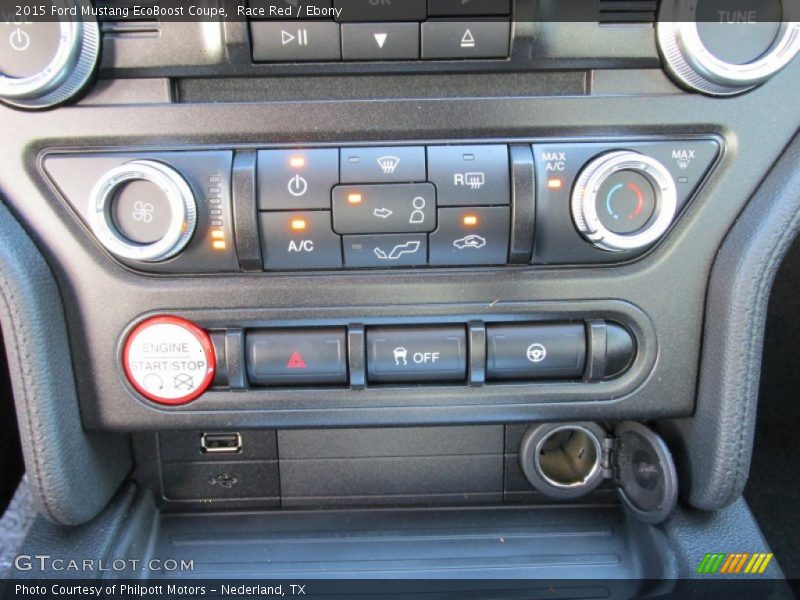 Race Red / Ebony 2015 Ford Mustang EcoBoost Coupe