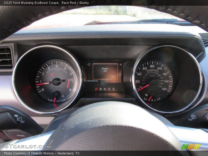 Race Red / Ebony 2015 Ford Mustang EcoBoost Coupe