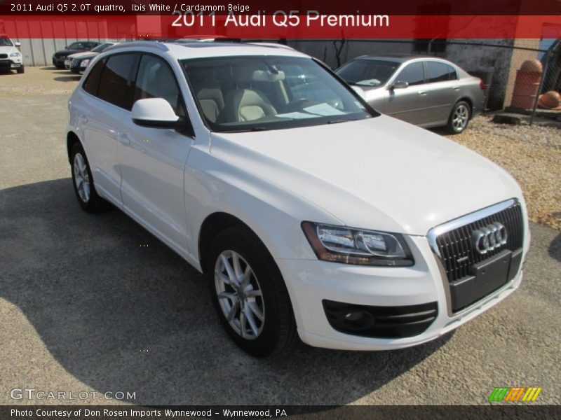 Ibis White / Cardamom Beige 2011 Audi Q5 2.0T quattro