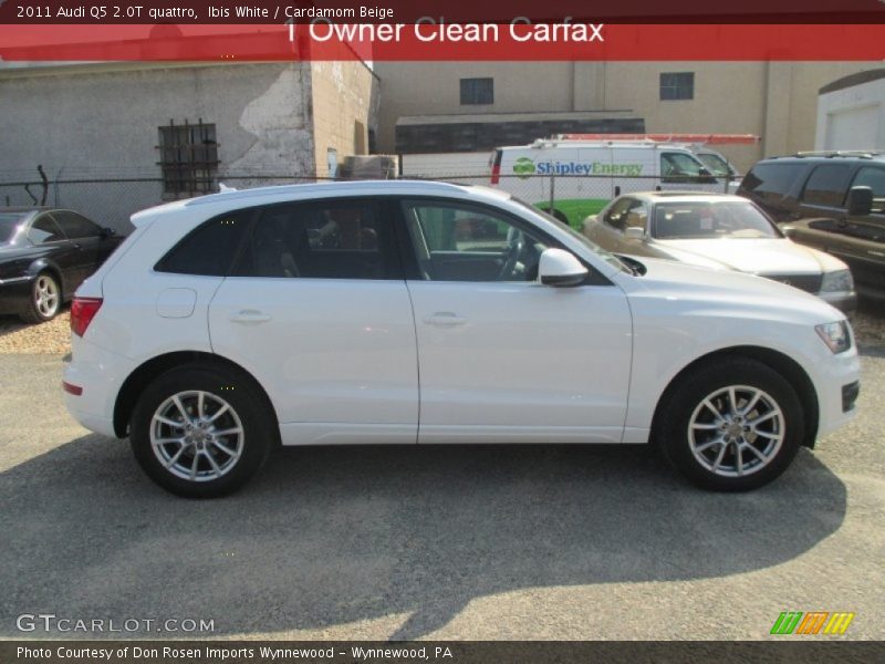 Ibis White / Cardamom Beige 2011 Audi Q5 2.0T quattro